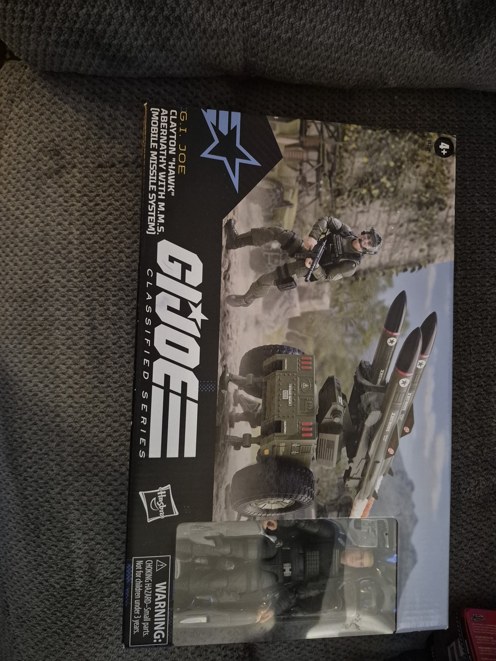 Hasbro G.I. Joe Classified Hawk Abernathy Action Figure Playset w/ MMS
